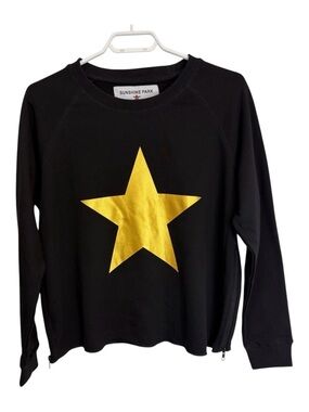 Sunshine Park  CHELSEA Star
Side Zip Sweatshirt Size S NWOT